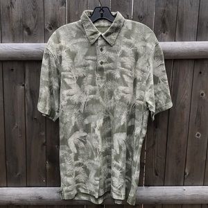 Van Heusen Resort polo tee shirt Sz L